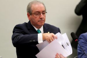 Brasília - Eduardo Cunha faz sua defesa no Conselho de Ética da Câmara (Wilson Dias/Agência Brasil)