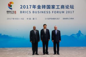 Xiamen (China) - Presidente Michel Temer durante foto oficial fórum empresarial do Brics (Rogério Melo/PR)