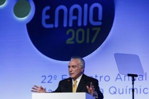 São Paulo (SP) - Presidente Michel Temer durante Cerimônia de Abertura do 22º Encontro Anual da Indústria Química - ENAIQ (Alan Santos/PR)